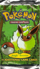 Pokemon Jungle Unlimited Edition Booster Pack - Flareon Artwork